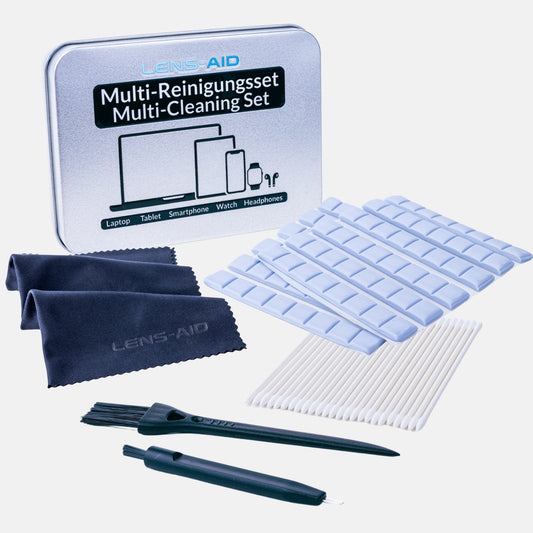 Handy Reinigungsset inkl. Reinigungsknete für USB-C Anschluss, Kopfhörer, Tastatur, etc.