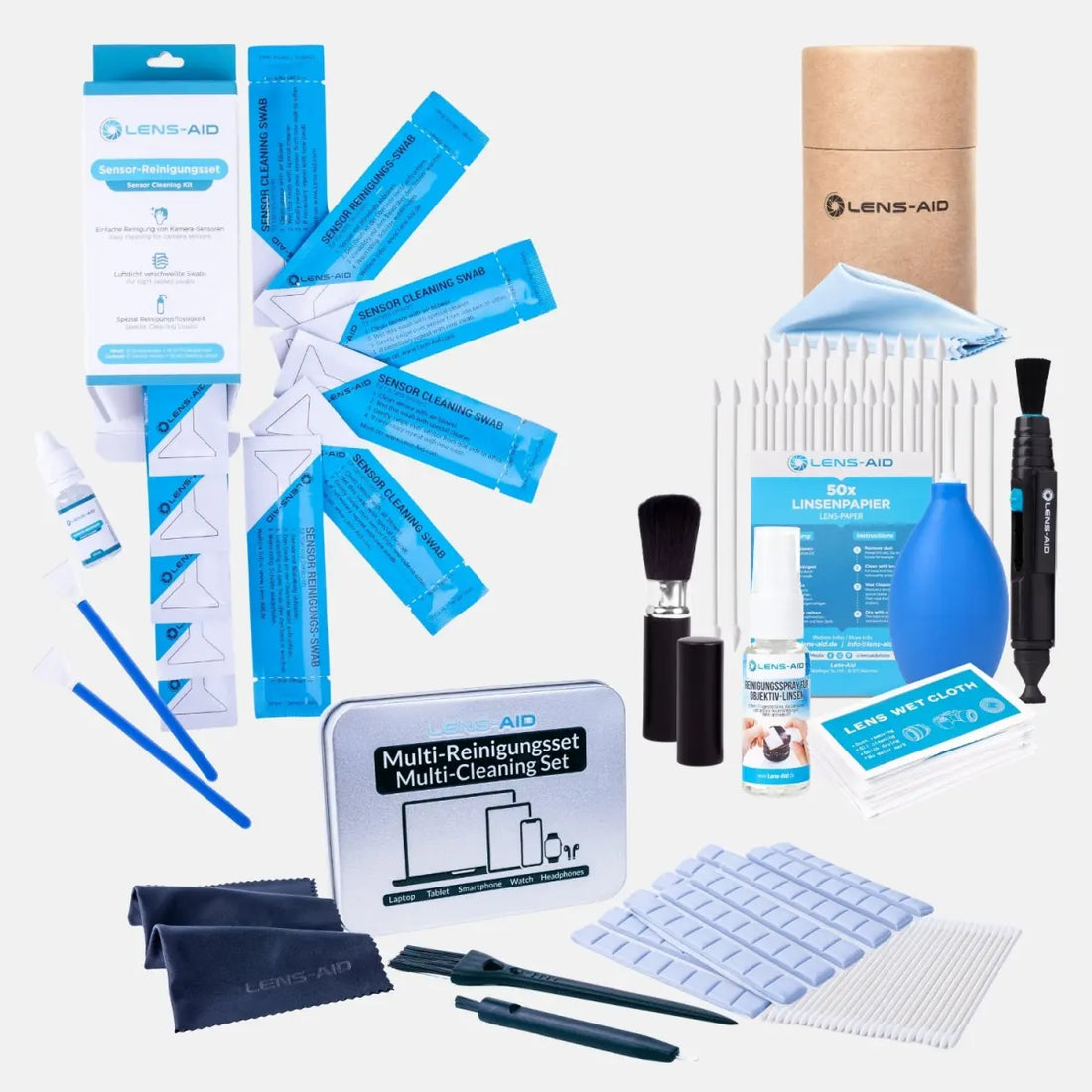 Kamera-Reinigungsset für Sensor Objektiv & Gehäuse - Kamera & Foto > Kamerazubehör > Kamerareinigung > Reinigungssets