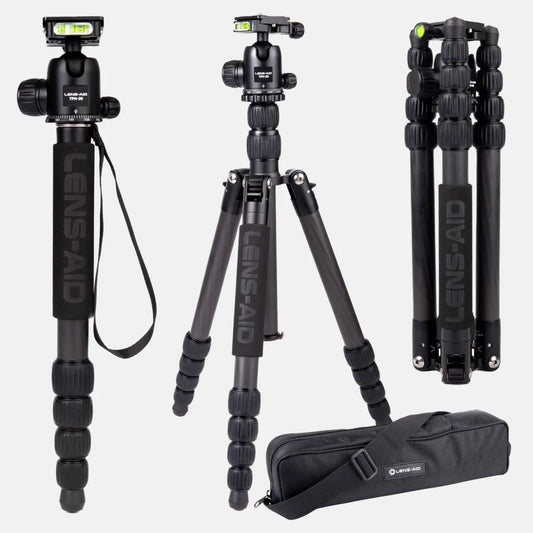Profi Carbon Kamera-Stativ für Traveler und Outdoorfotografen