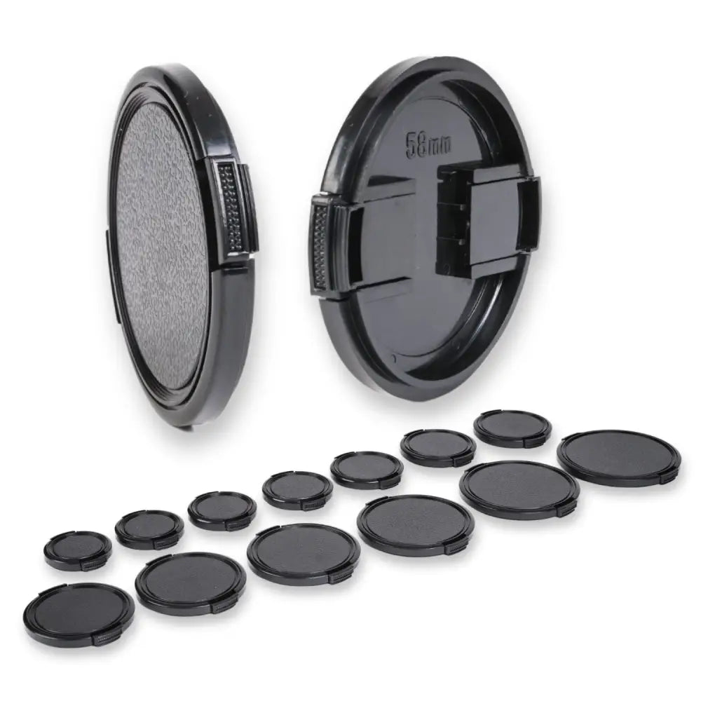 Retro Objektivdeckel - Ersatzdeckel für Sony Nikon Canon Fuji - Kamera & Foto > Kamerazubehör > Objektivzubehör >