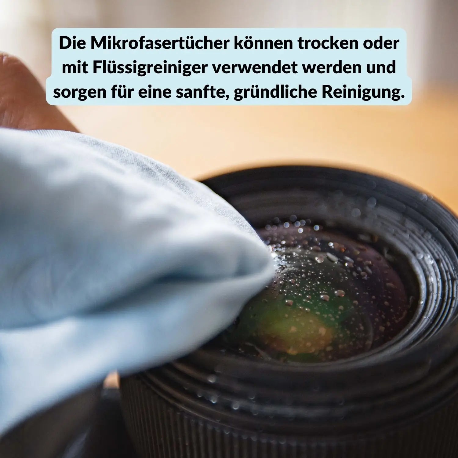 Set van 10 microvezel reinigingsdoekjes voor lenzen, smartphones en brillen - Camera Foto > Camera Accessoires Camera Reiniging