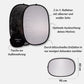 2-in-1 Faltreflektor (60x90cm) mit Tasche fürs Fotostudio & Outdoor