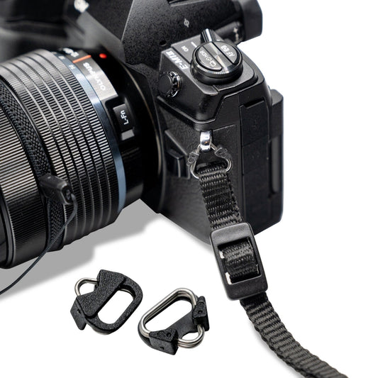 4er Set Verbindungsringe (dreieckig) für Gurte und Schlaufen