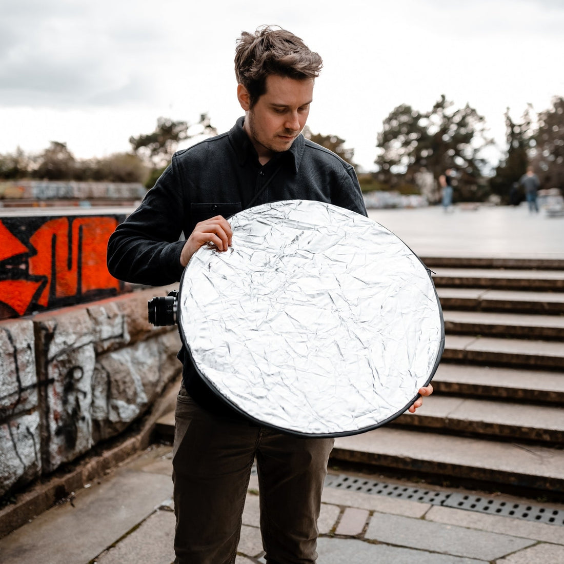 5-in-1-Faltreflektor für Porträtfotografie Produktfotos uvm. - Kamera & Foto > Fotostudio-Ausrüstung > Lichtzubehör >