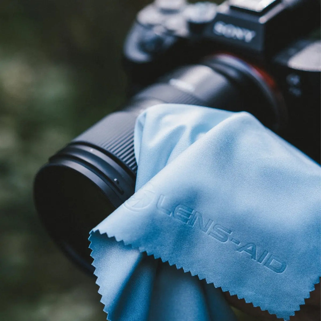 5er Set Mikrofaser-Reinigungstücher mit Aufbewahrungsbeutel