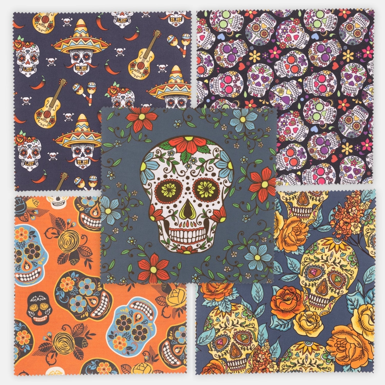 5er-Set Mikrofasertücher verschiedene Motive – fusselfrei & waschbar - Kamera & Foto > Kamerazubehör > Kamerareinigung