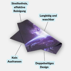 5er-Set Mikrofasertücher verschiedene Motive – fusselfrei & waschbar - Kamera Foto > Kamerazubehör Kamerareinigung