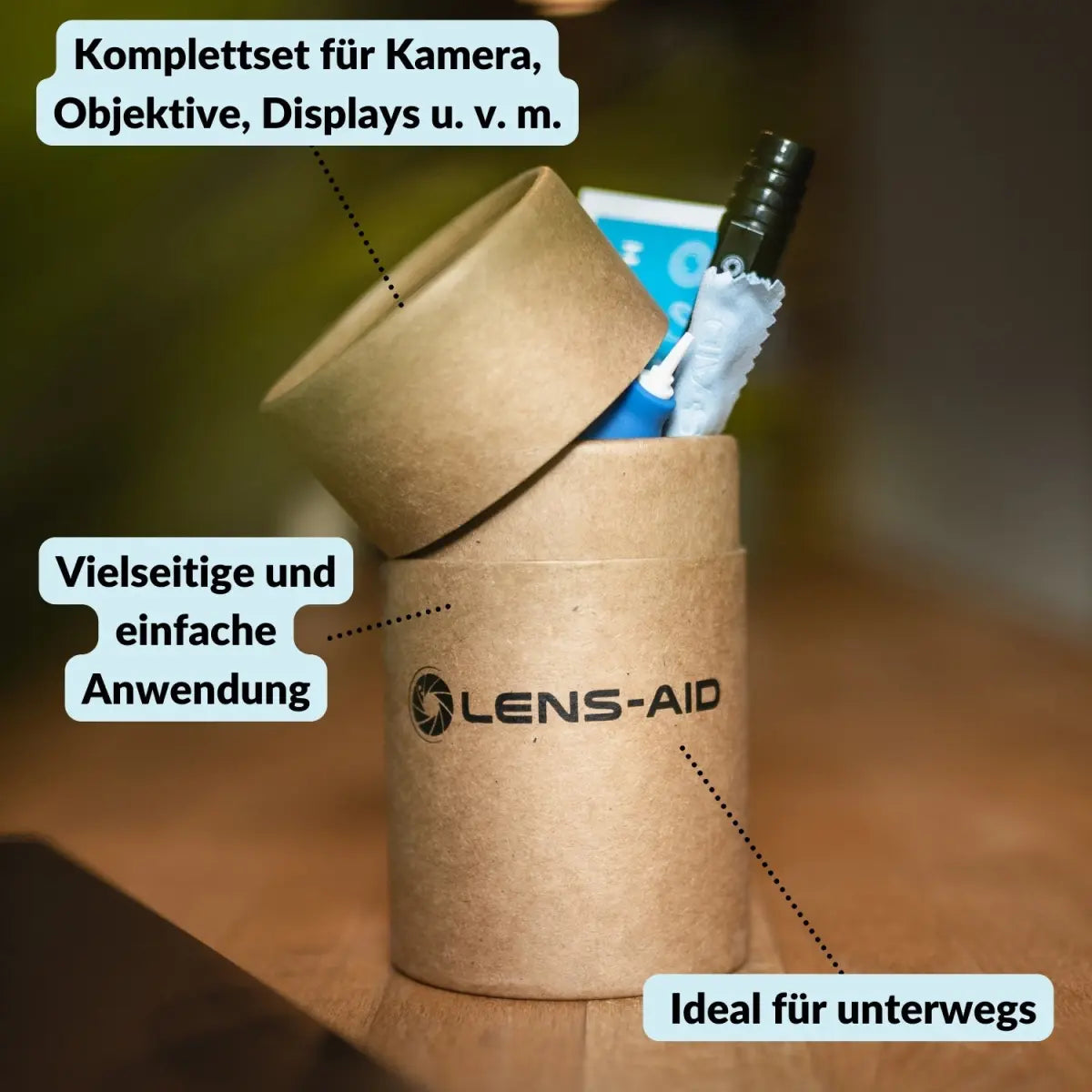 8-in-1 Reinigungsset für Kamera und Objektive - Kamera & Foto > Kamerazubehör > Kamerareinigung > Reinigungssets