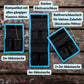 Kamera Akku-Tasche für bis zu 4 Akkus & Batterien