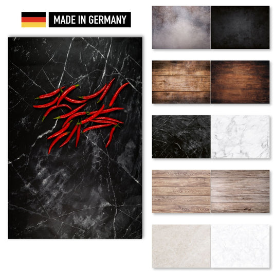 Flatlay Hintergrund Set – 5 Hintergründe mit 10 Motiven - Kamera & Foto > Fotostudio-Ausrüstung > Hintergründe >