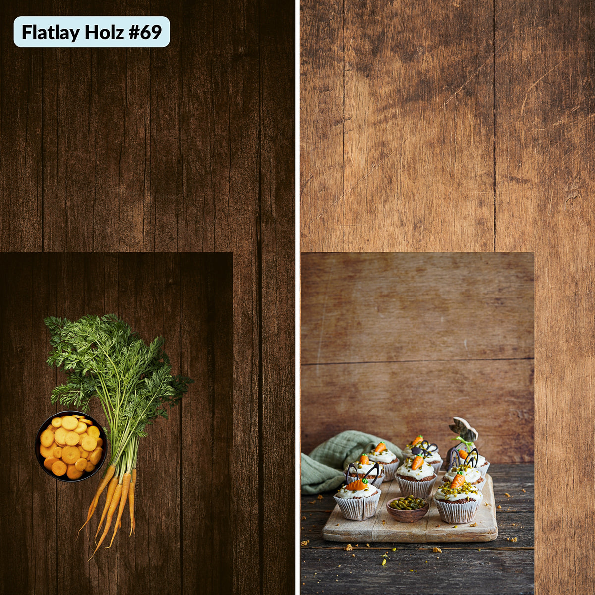 Flatlay Hintergrund 3er-Set für Einsteiger