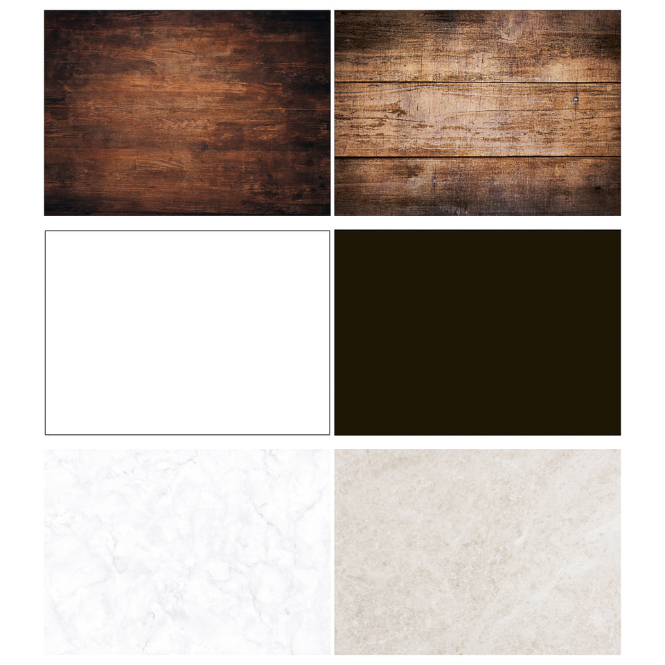 Flatlay Hintergrund 3er-Set für Einsteiger