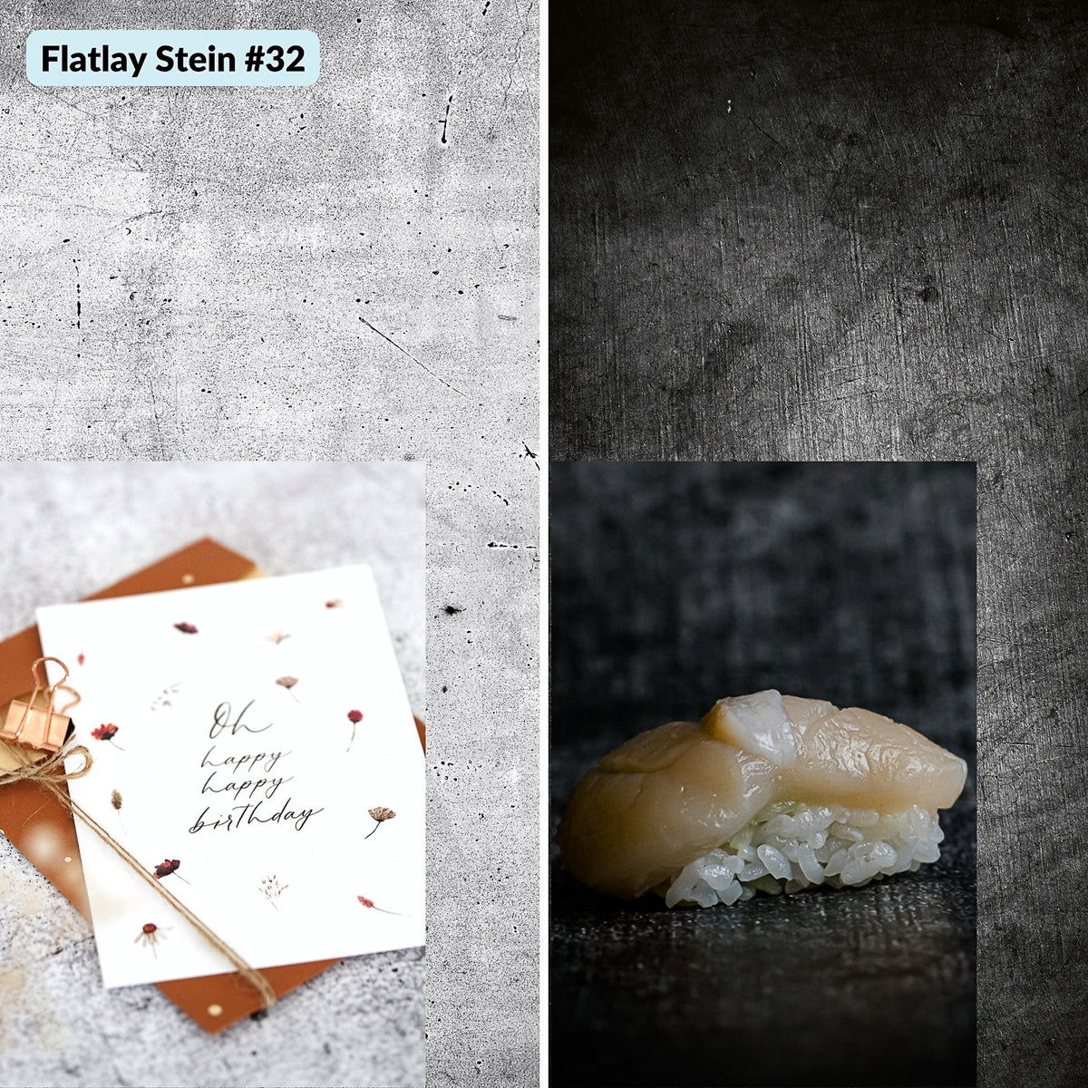 Flatlay Hintergrund 3er-Set für Einsteiger