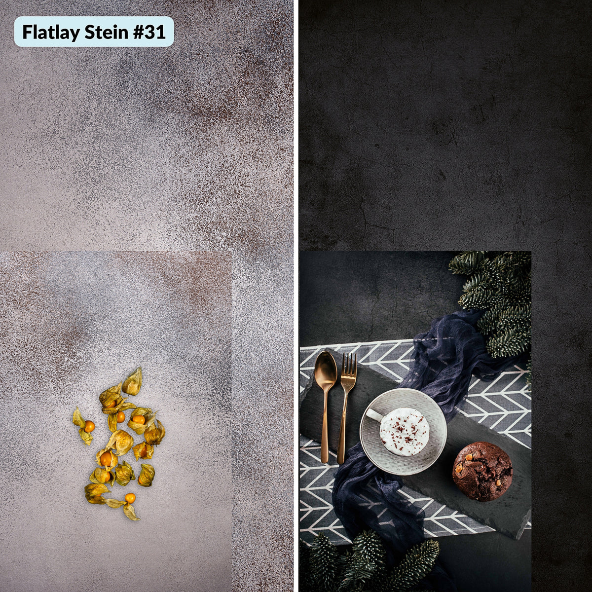 Flatlay Hintergrund 3er-Set für Einsteiger