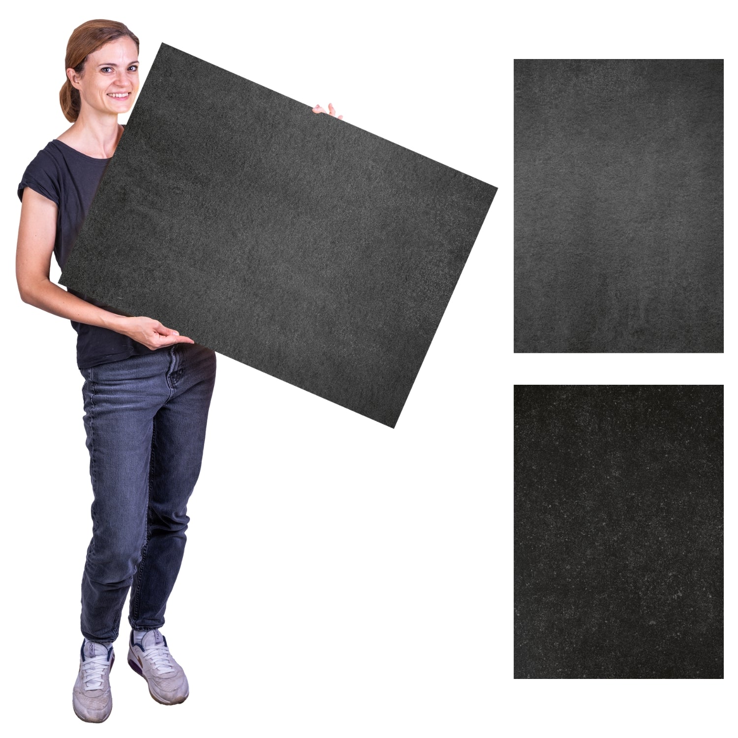 Flatlay Hintergrund 84 × 60 cm doppelseitig – Steinoptik - Stein 151 - Kamera & Foto > Fotostudio-Ausrüstung >