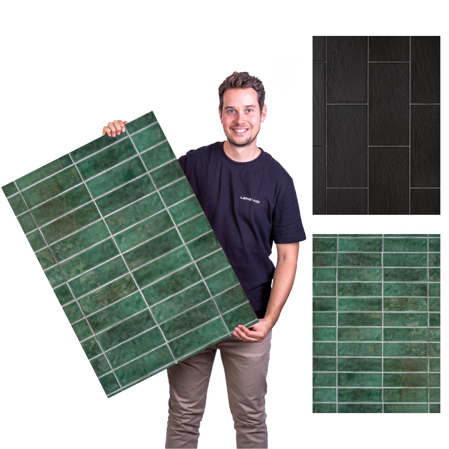 Flatlay Hintergrund 84 × 60 cm doppelseitig – Steinoptik - Stein 152 - Kamera & Foto > Fotostudio-Ausrüstung >