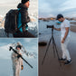Profi Carbon Kamera-Stativ für Traveler und Outdoorfotografen