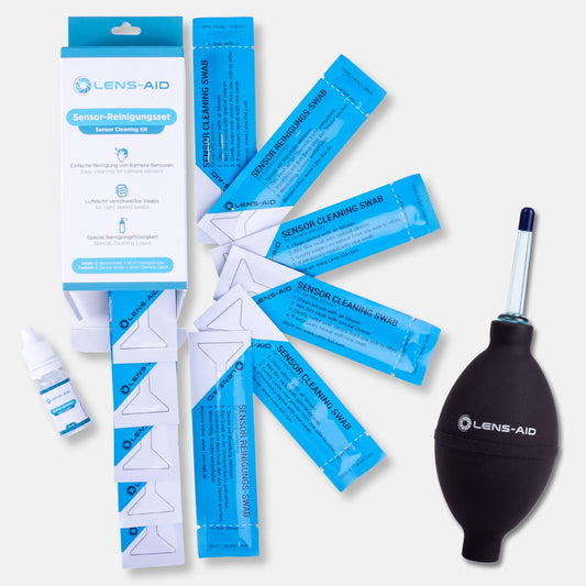 Sensor-Bundle: Reinigungsset + Blasebalg zum Sparpreis