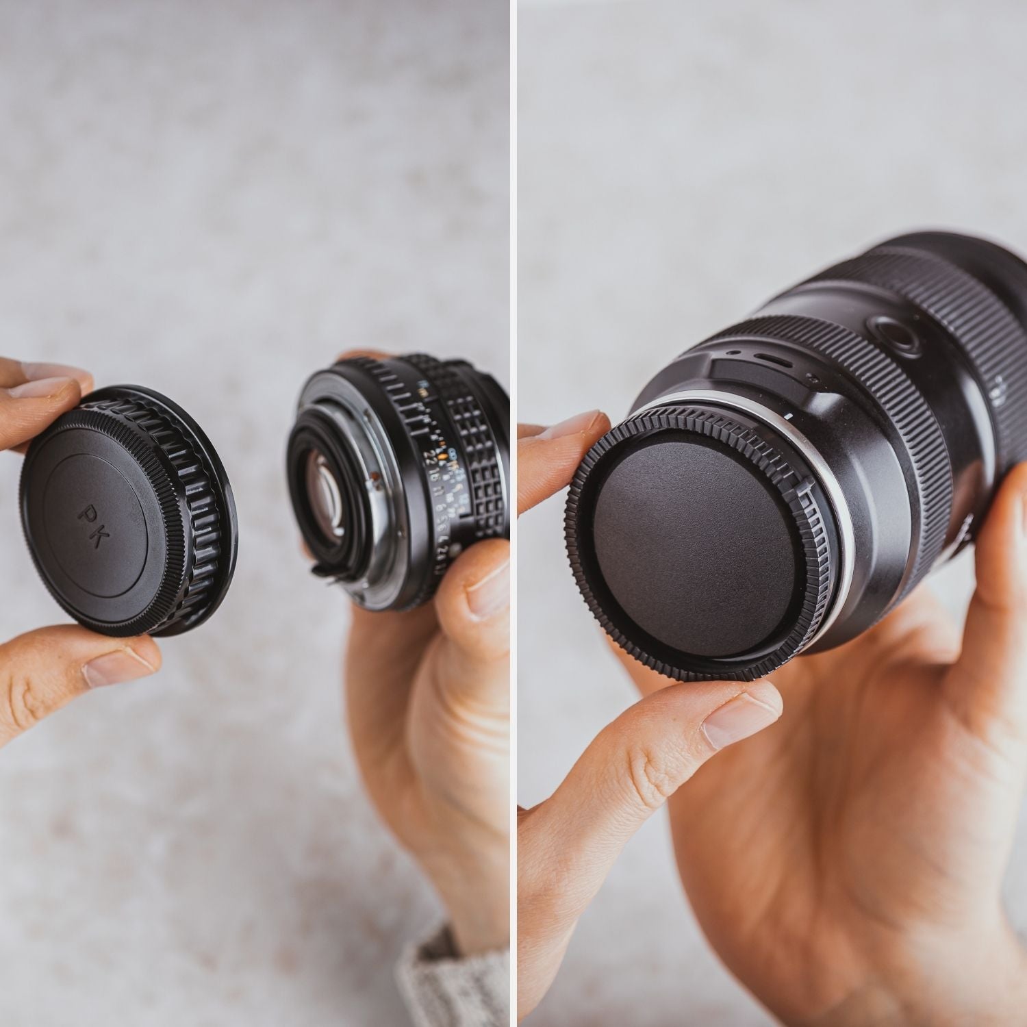 Objektiv-Rückdeckel für Nikon F