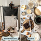 Fotohintergrund 10er-Set Holz/Stein mit Aufbewahrungsmappe