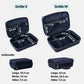 Technik Organizer Hardcase - Tasche für Elektronik, Kabel & Reise