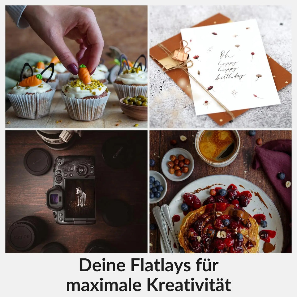 B-Ware Flatlay Fotohintergründe zum Sonderpreis - B-WARE #77 - einfarbig - Kamera & Foto > Fotostudio-Ausrüstung