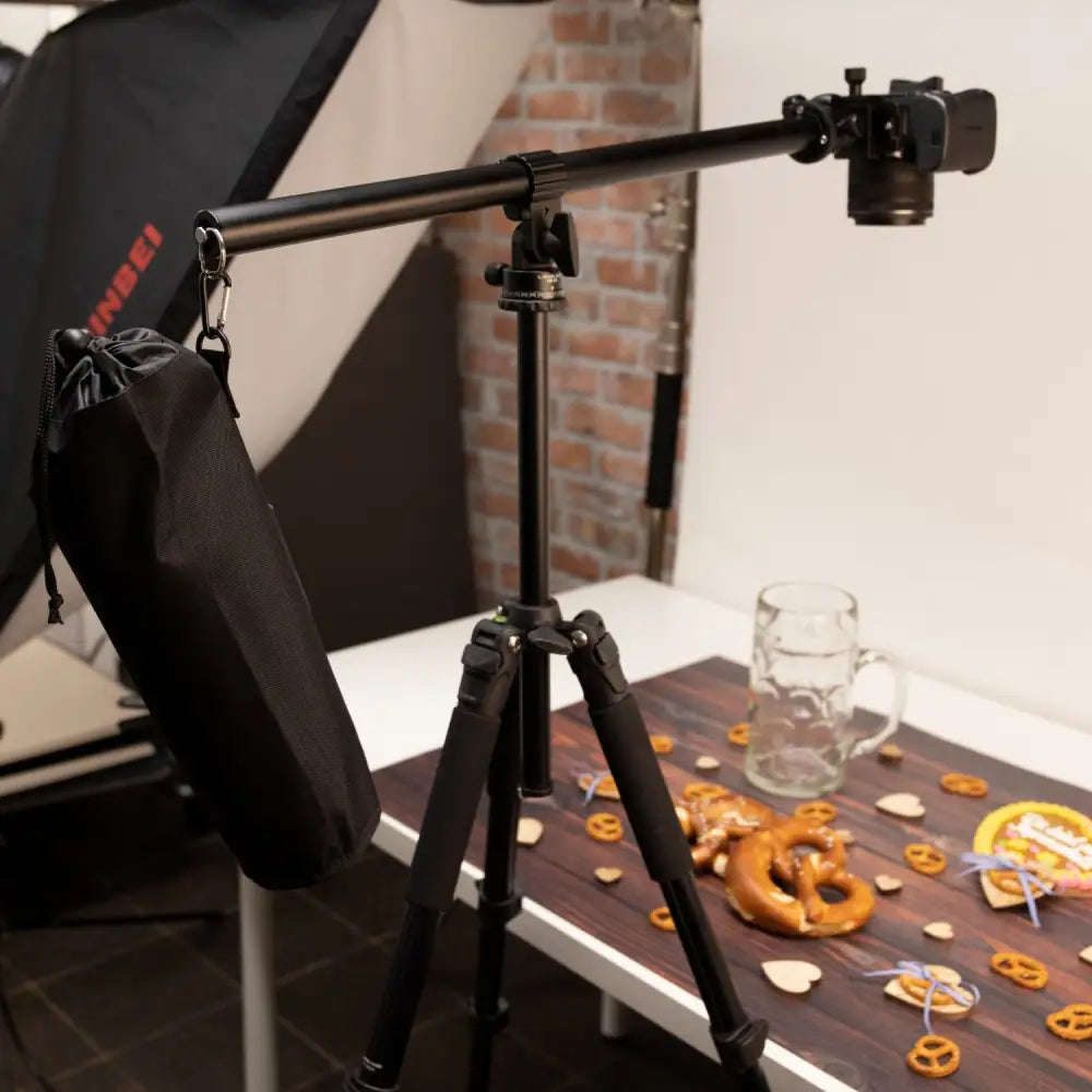 Carbon-Stativ + Auslegearm für die Studiofotografie