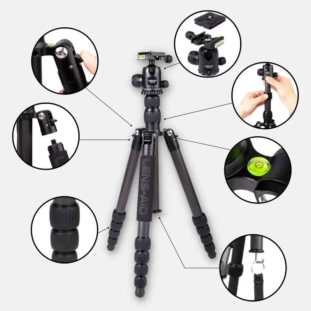 Carbon-Stativ + Auslegearm für die Studiofotografie