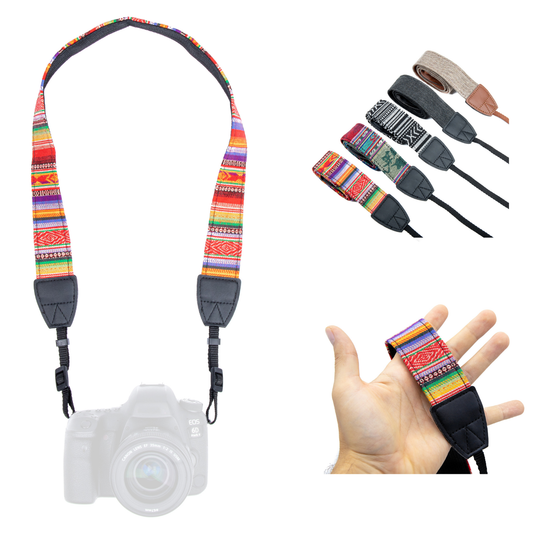 Design-Kameragurt ’Inka’ - INKA MIX hell - Kamera & Foto > Kamerazubehör > Kameragurte