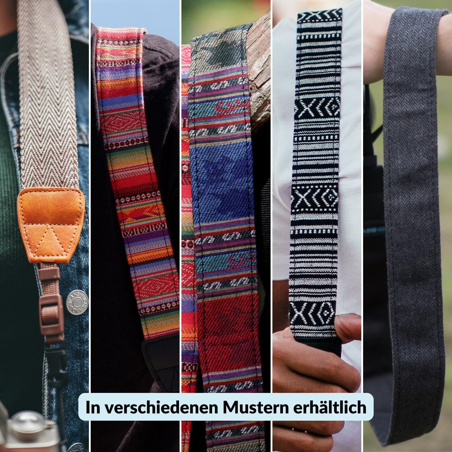 Design-Kameragurt ’Inka’ - Kamera & Foto > Kamerazubehör > Kameragurte