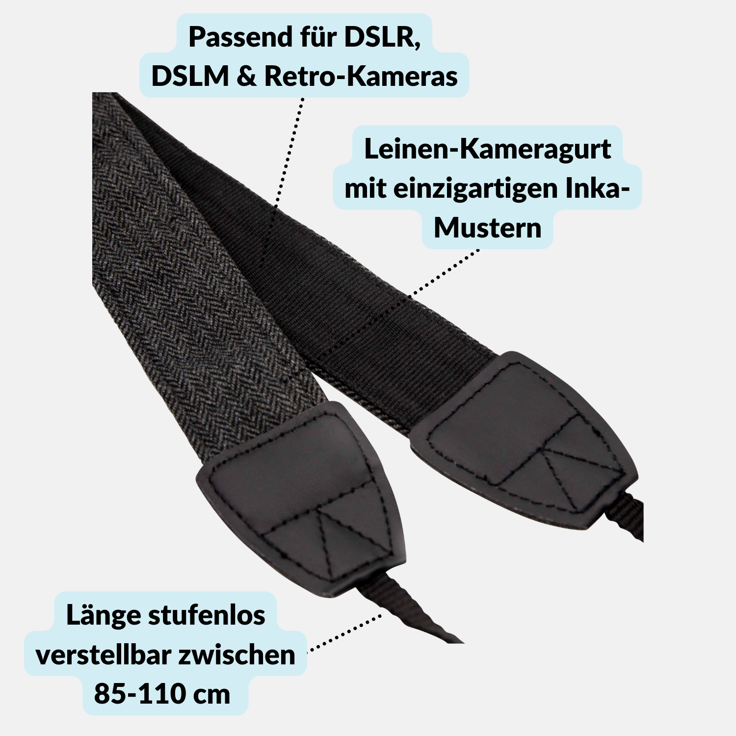 Design-Kameragurt ’Inka’ - Kamera & Foto > Kamerazubehör > Kameragurte