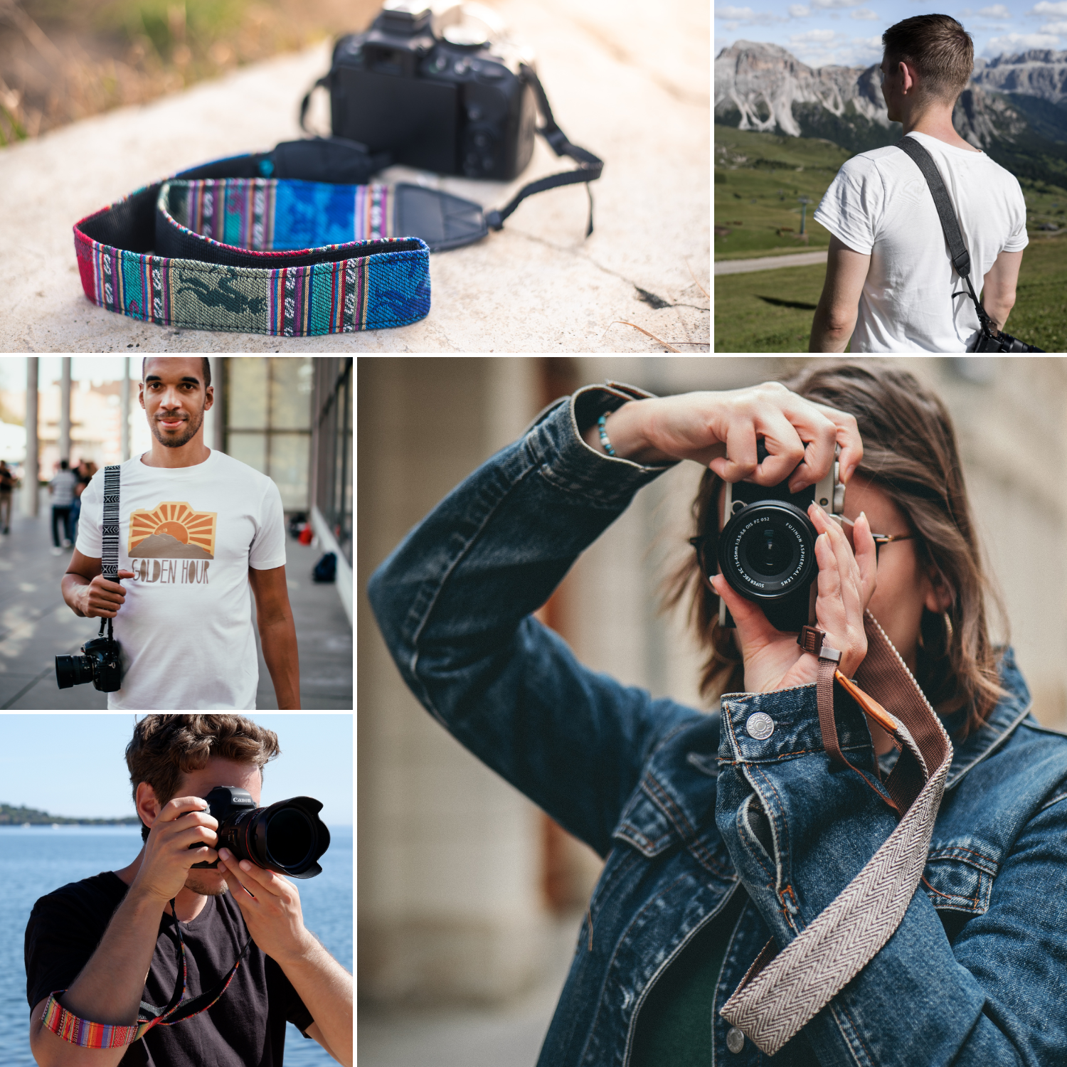 Design-Kameragurt ’Inka’ - Kamera & Foto > Kamerazubehör > Kameragurte