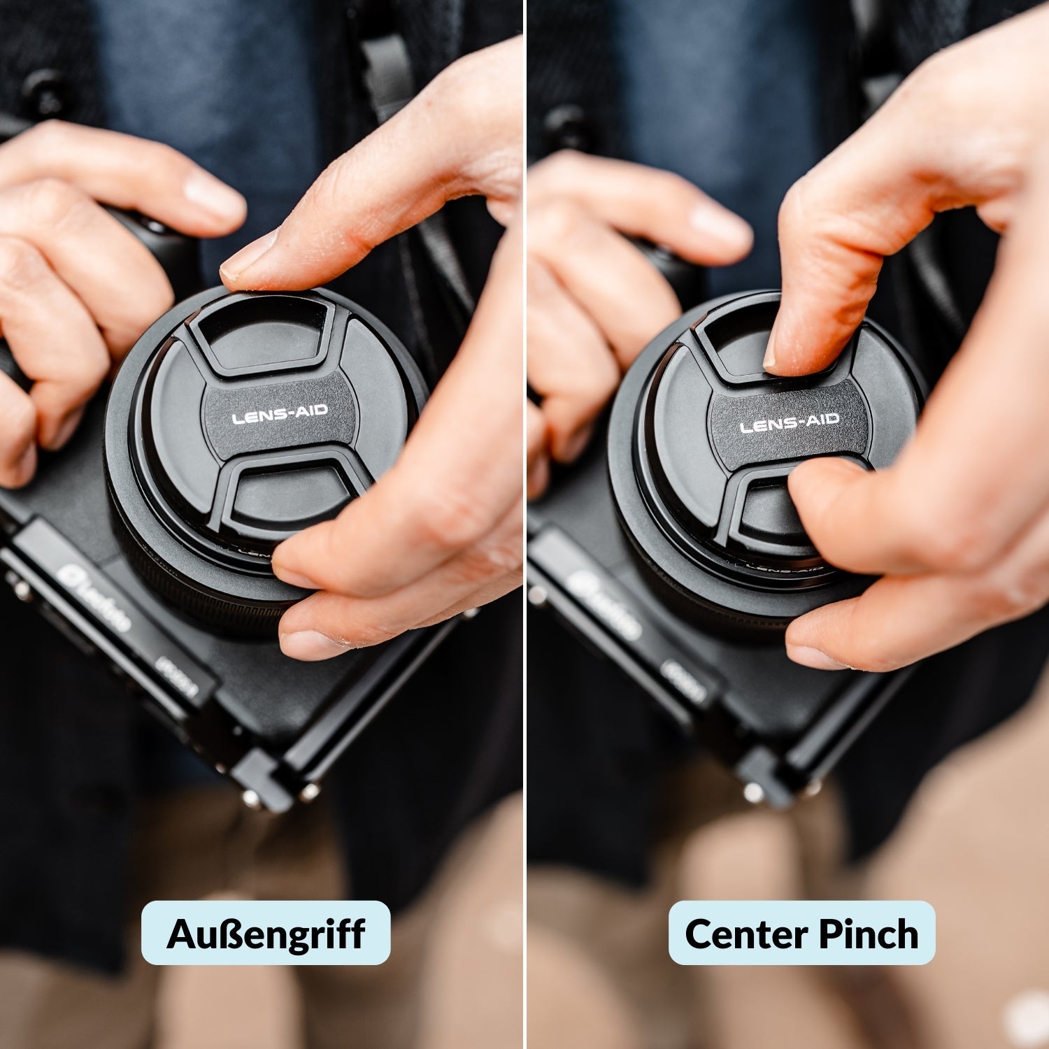 Ersatz-Objektivdeckel für Sony Canon Nikon Fujifilm & Co. - Kamera & Foto > Kamerazubehör > Objektivzubehör >