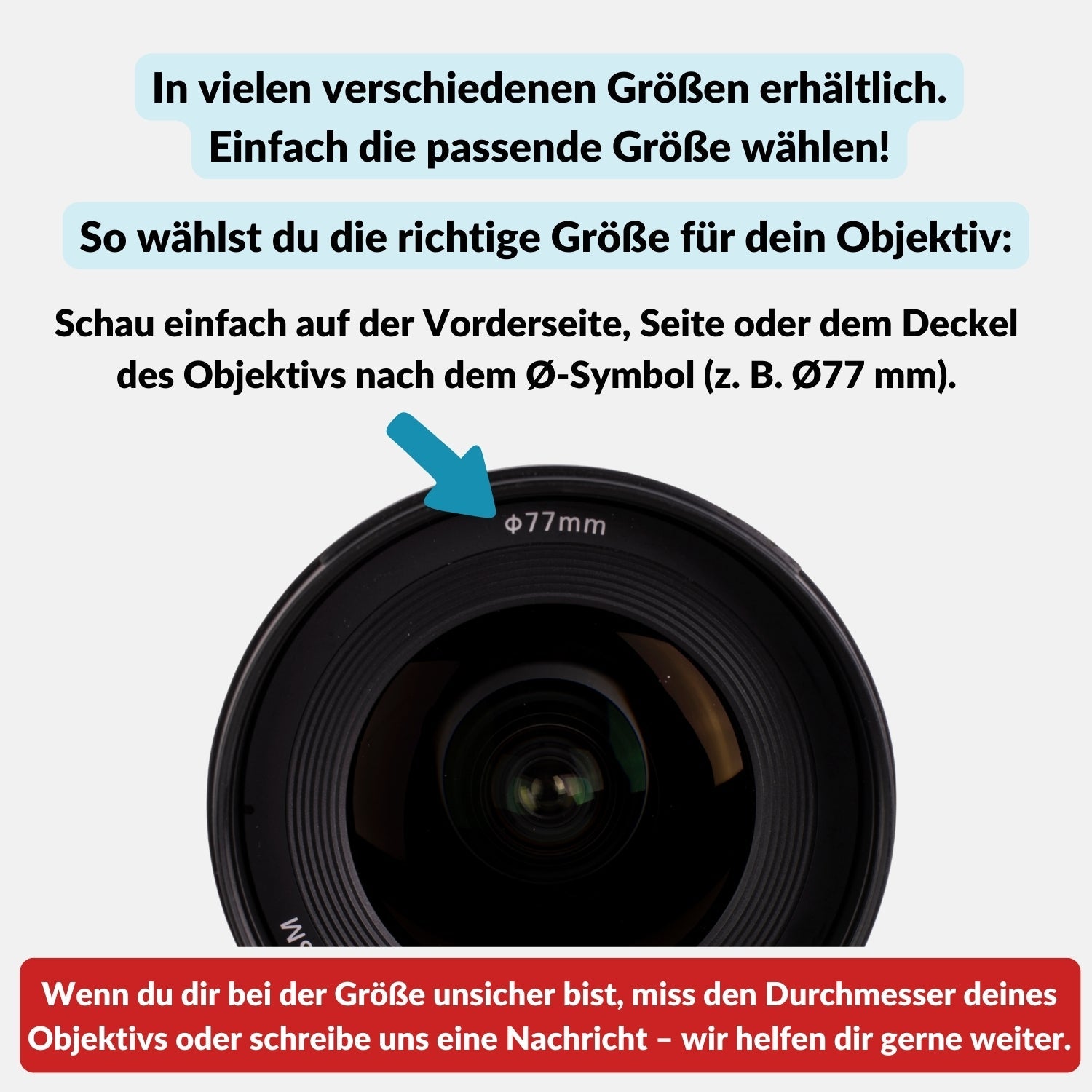 Ersatz-Objektivdeckel für Sony Canon Nikon Fujifilm & Co. - Kamera & Foto > Kamerazubehör > Objektivzubehör >