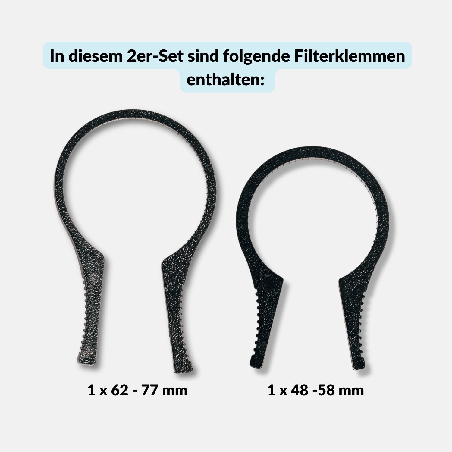 Filterklemmen-Set zum Lösen festsitzender Objektivfilter - Kamera & Foto > Kamerazubehör > Objektivzubehör >
