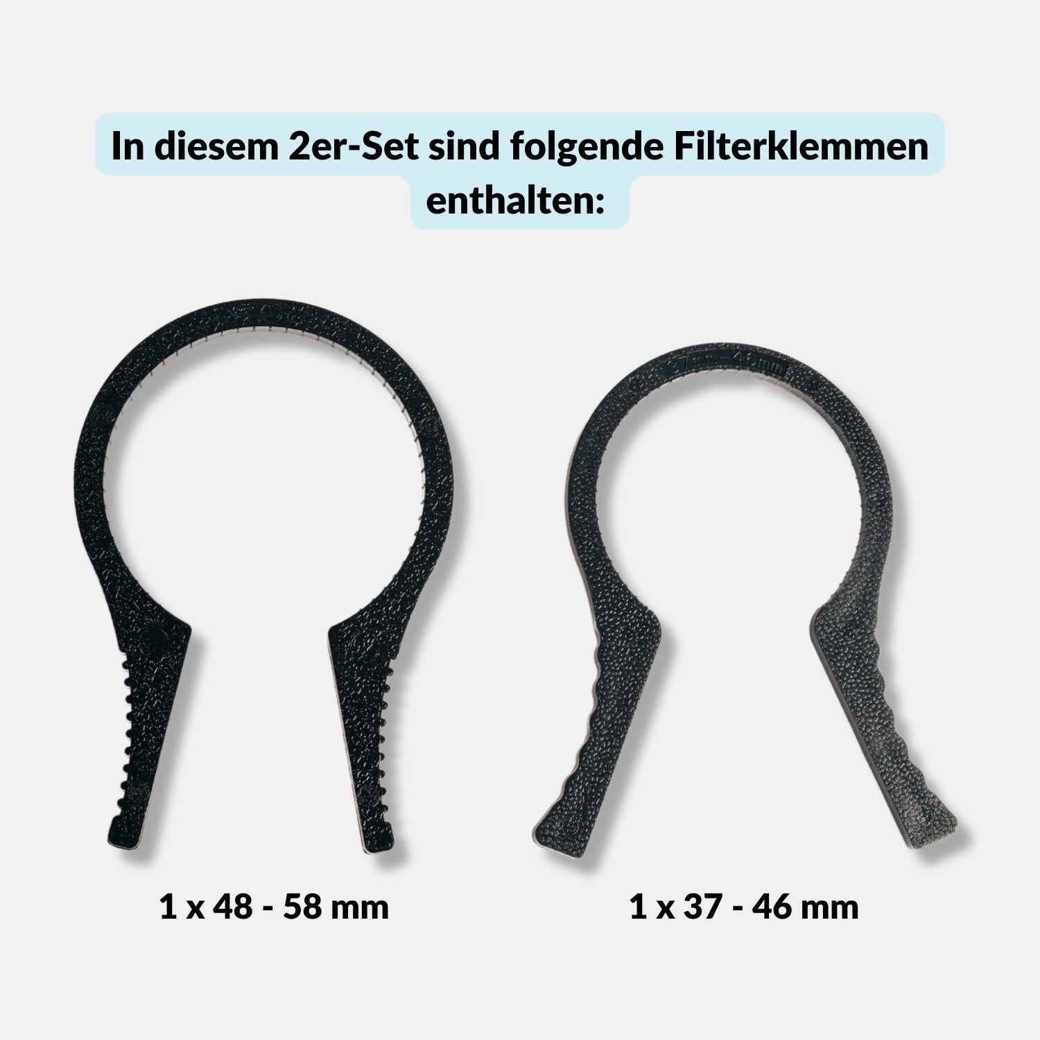 Filterklemmen-Set zum Lösen festsitzender Objektivfilter - Kamera & Foto > Kamerazubehör > Objektivzubehör >