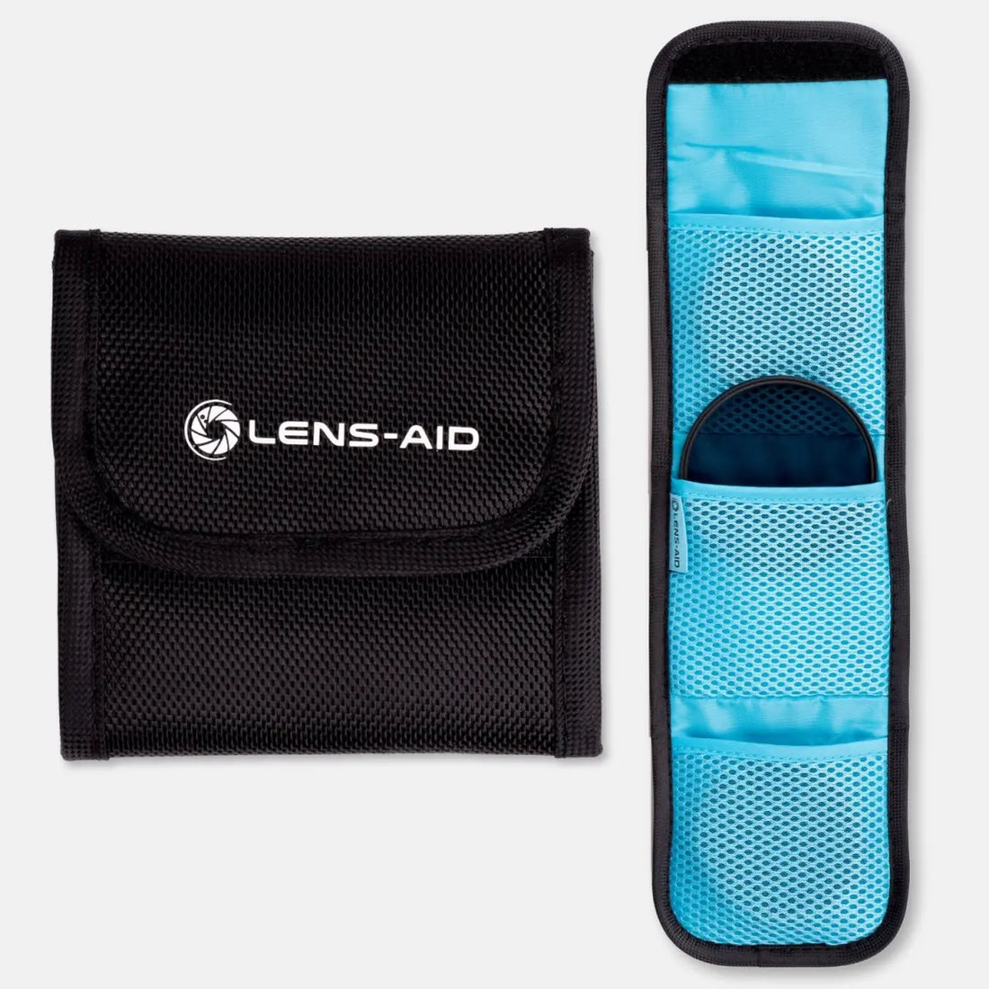 Filtertasche für Kamera-Rundfilter bis 82mm – 3 oder 9 Fächer - 3 Fächer - Kamera & Foto > Kamerazubehör >