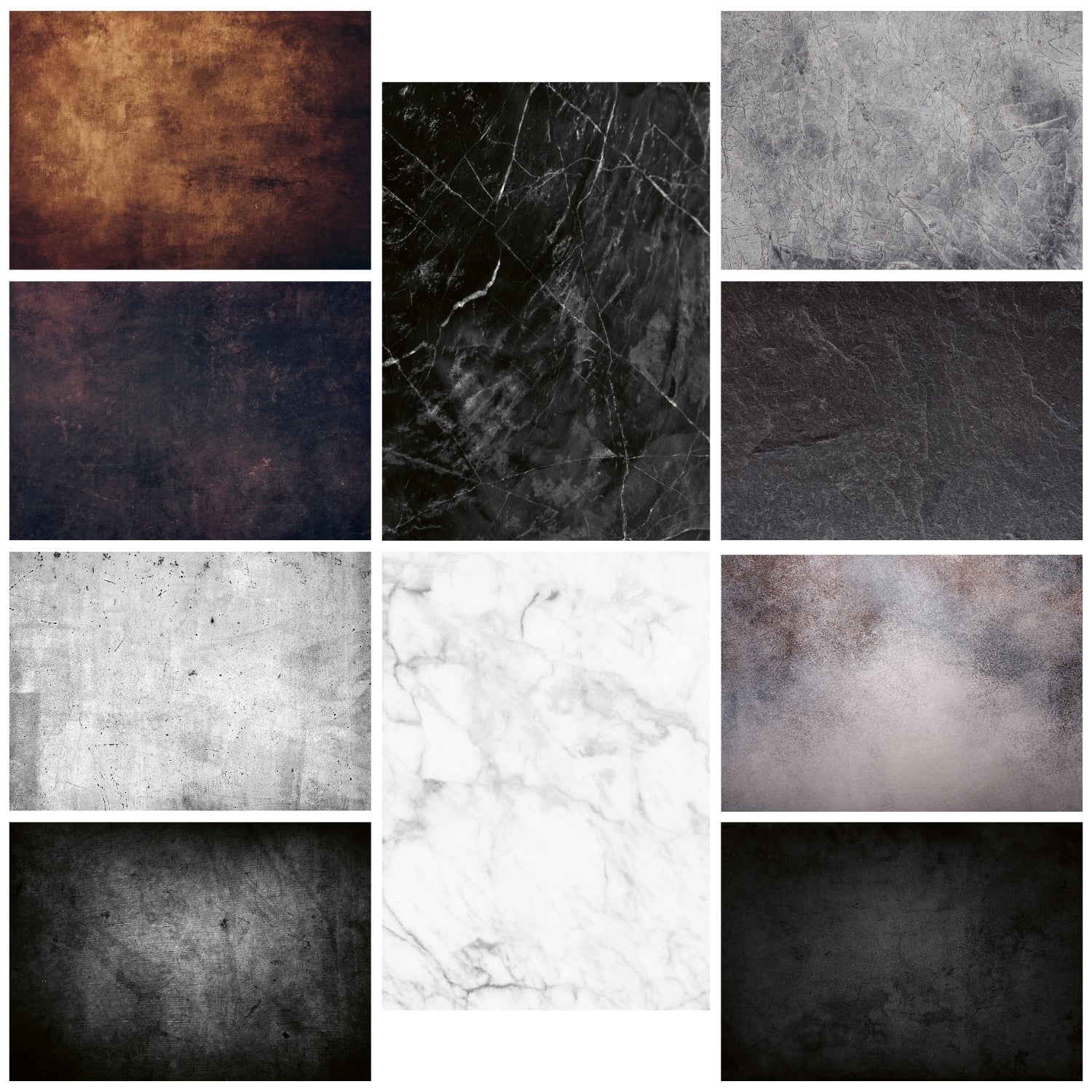 Flatlay Bestseller-Bundles: 5 Hintergründe im Sparset - Kamera & Foto > Fotostudio-Ausrüstung > Hintergründe >