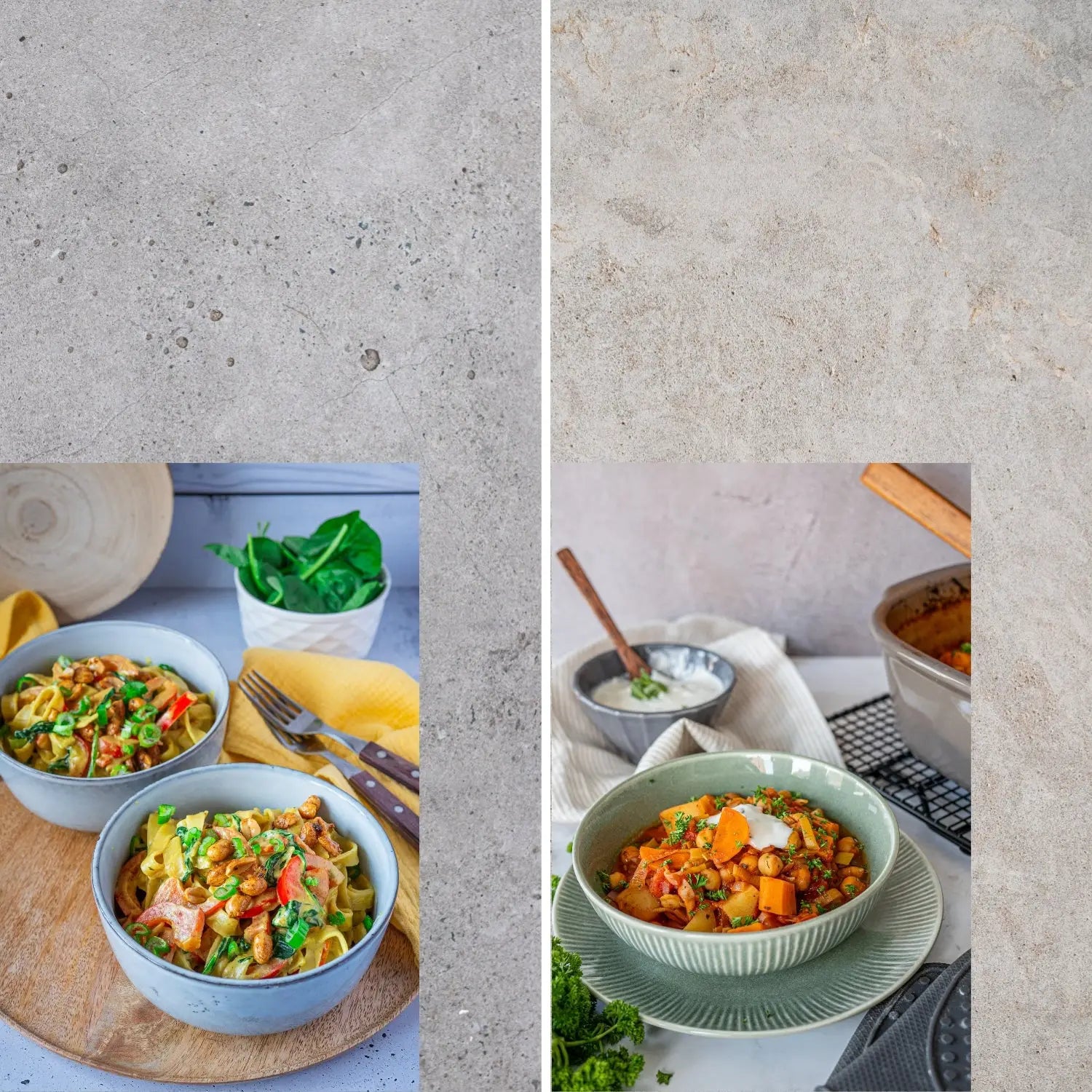 Flatlay Hintergrund Set – 5 Hintergründe mit 10 Motiven - Kamera & Foto > Fotostudio-Ausrüstung Fotohintergründe