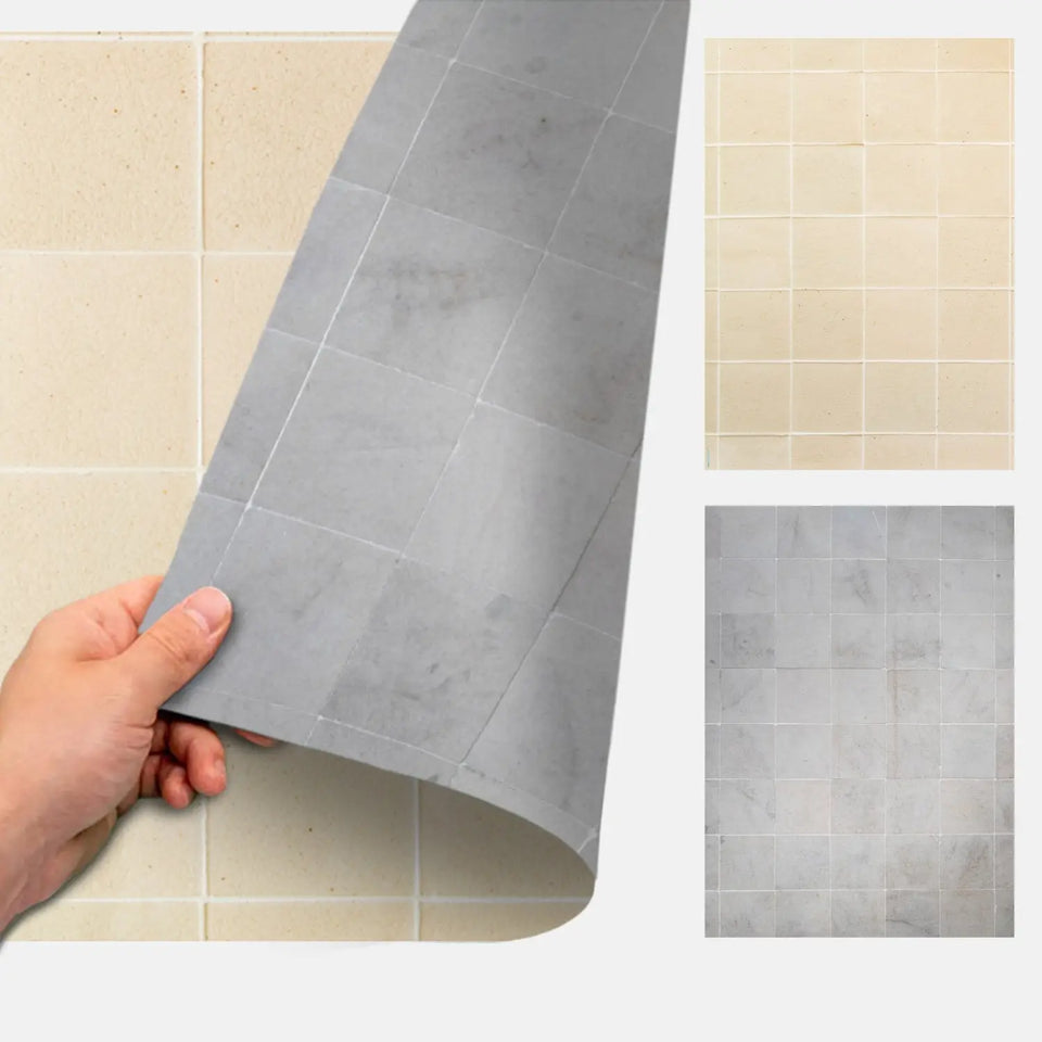 Flatlay Hintergrund - Auslaufmodelle - 84×60 cm doppelseitig - Stein 125 - Kamera & Foto > Fotostudio-Ausrüstung