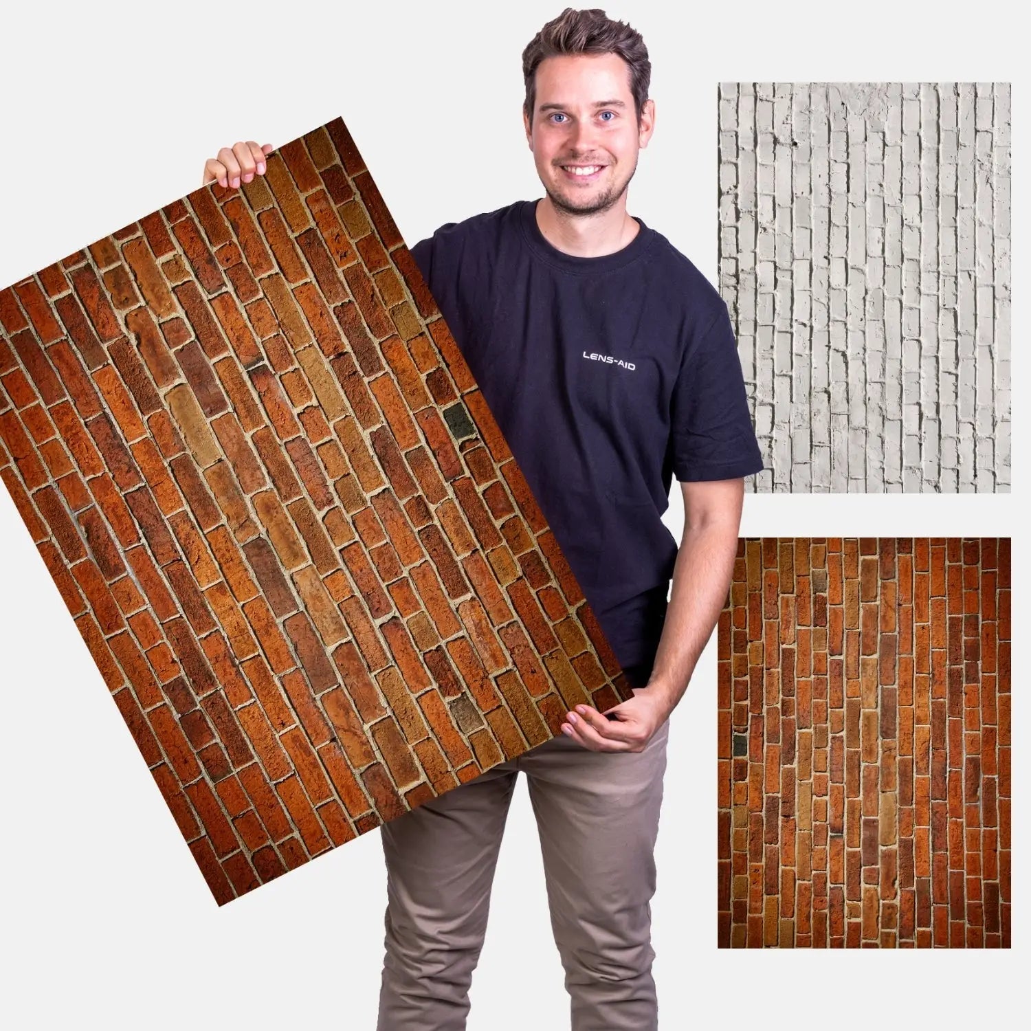 Flatlay Hintergrund - Auslaufmodelle - 84×60 cm doppelseitig - Kamera & Foto > Fotostudio-Ausrüstung Hintergründe