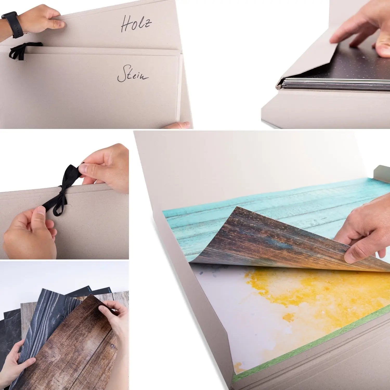 Aufbewahrungsmappe für Flatlay Fotohintergründe 84x60 cm – Lens-Aid