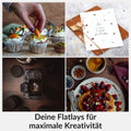 Flatlay-Fotohintergrund für Foodfotografie & Studio - HOLZ