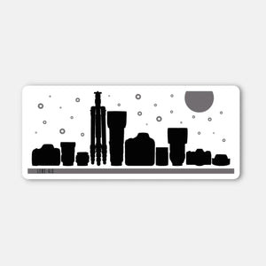 Foto Sticker Set mit 10 kreativen Fotografie-Motiven - 10er