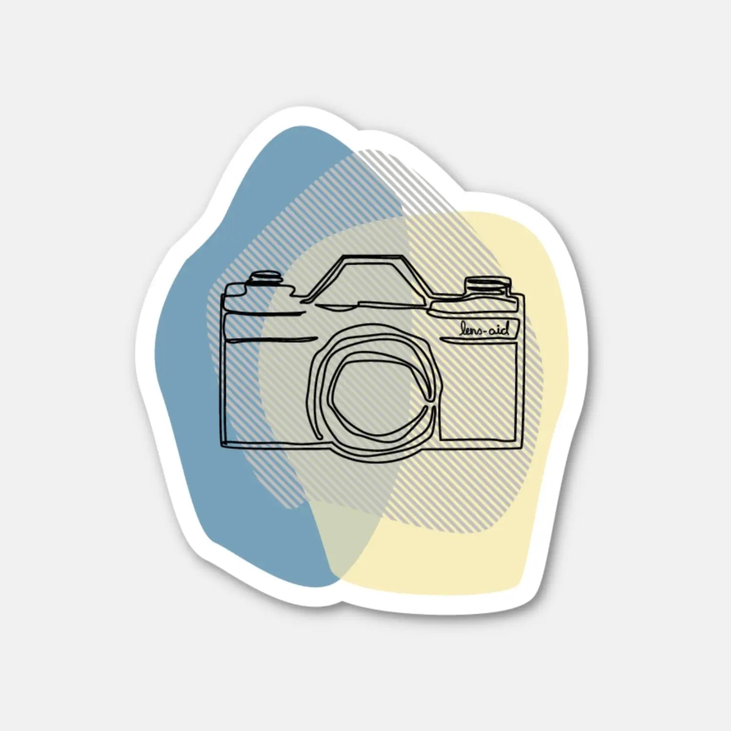 Foto Sticker Set mit 10 kreativen Fotografie-Motiven - 10er
