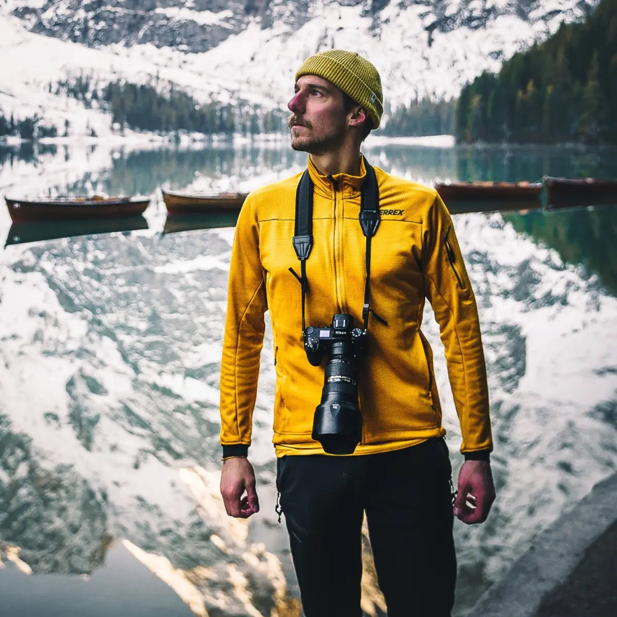 Gepolsterter Neopren-Kameragurt für deine Canon, Nikon oder Sony