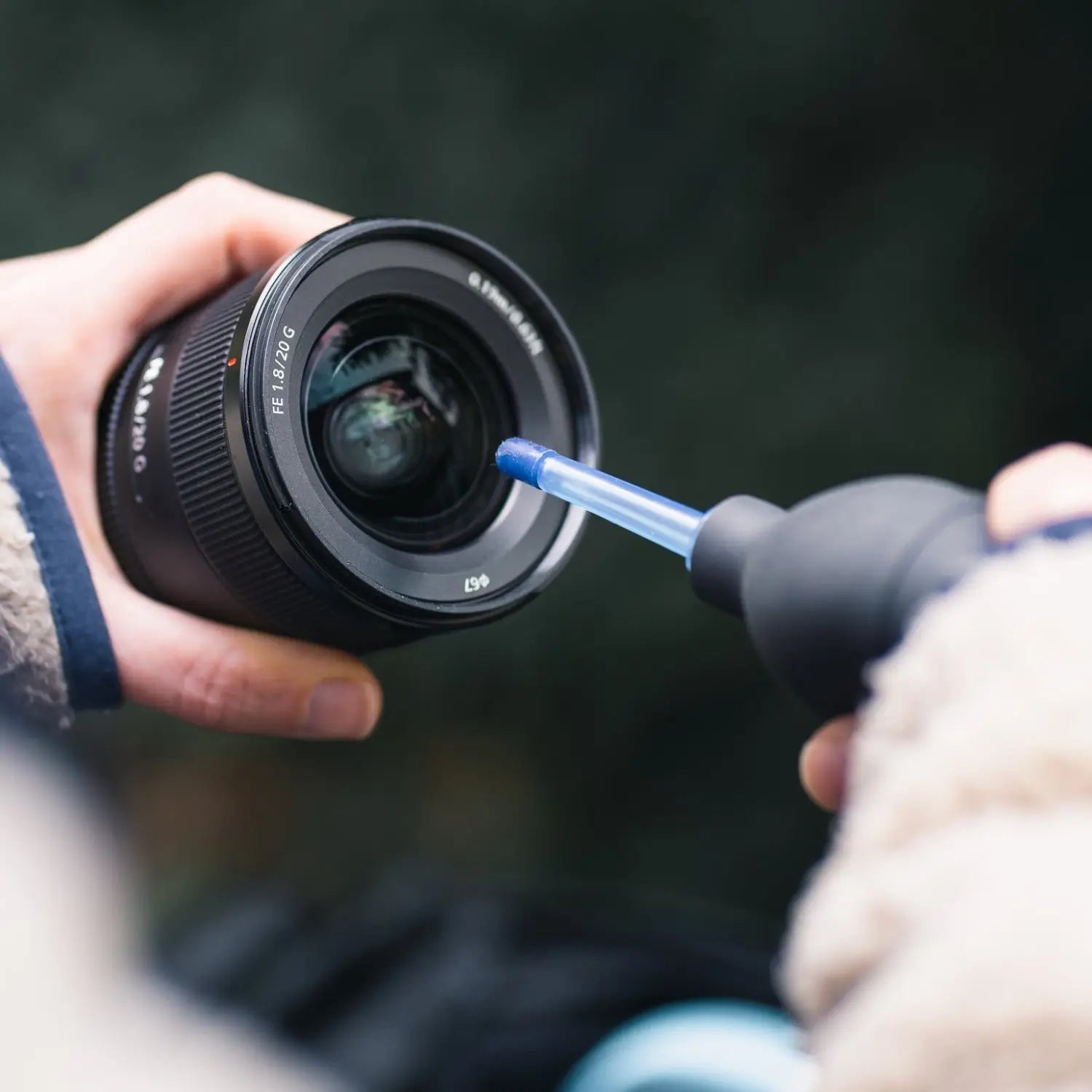 Großer Power Blasebalg mit 2 Düsen für Kamera & Objektiv - Foto > Kamerazubehör Kamerareinigung Reinigungszubehör