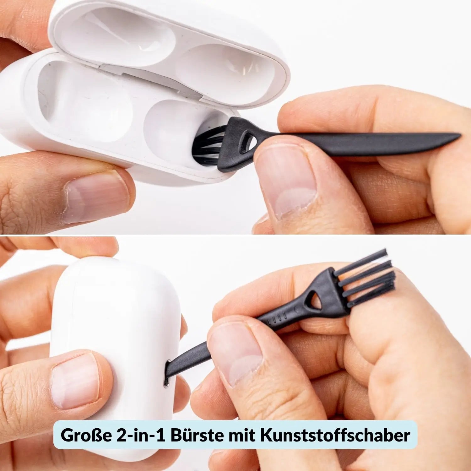 reinigungsknete aufbewahren Handy Reinigungsset inkl. Reinigungsknete für USB-C Anschluss, Kopfhör –  Lens-Aid