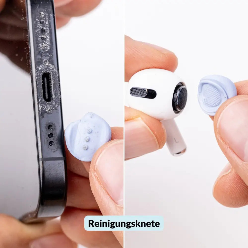 Handy Reinigungsset inkl. Reinigungsknete für USB-C Anschluss Kopfhörer Tastatur etc. - Elektronik > Elektronikzubehör