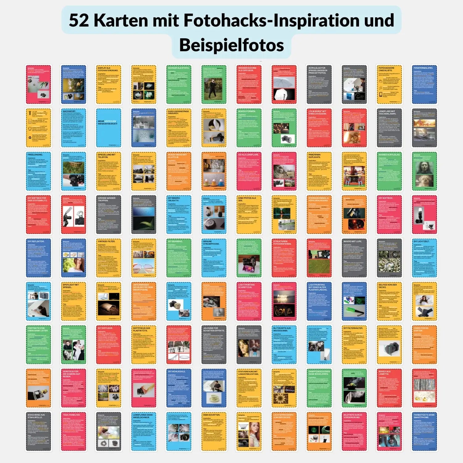 INSPIRACLES – Kreative Fotoaufgaben für neue Perspektiven - Kamera & Foto > Kamerazubehör Kamerareinigung